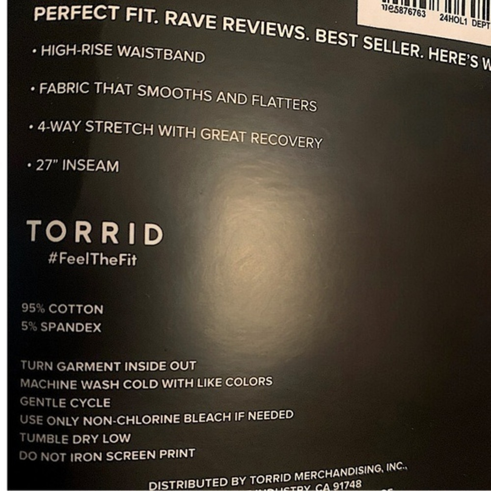 TORRID Candy Hearts Full Length Leggings NWT Size 3X - Picture 6 of 8